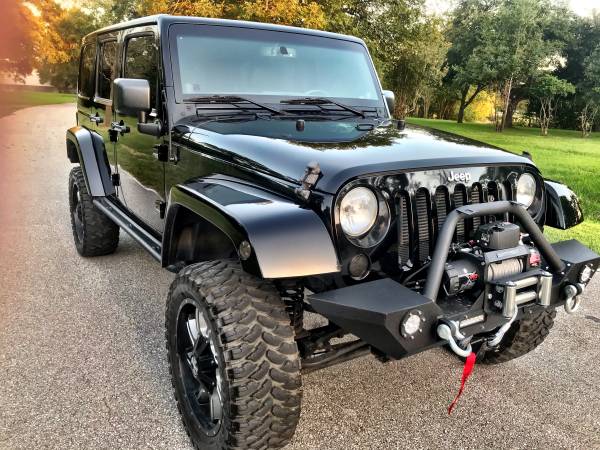 2013 Jeep Wrangler unlimited lifted for sale in Houston, TX – photo 14