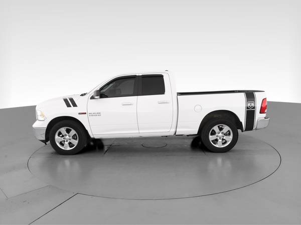 2014 Ram 1500 Quad Cab Big Horn Pickup 4D 6 1/3 ft pickup White - -... for sale in Chico, CA – photo 5