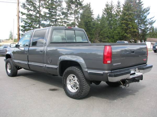 1999 GMC Sierra 2500 Crew Cab 4dr 154 5 WB 4WD - - by for sale in Roy, WA – photo 11