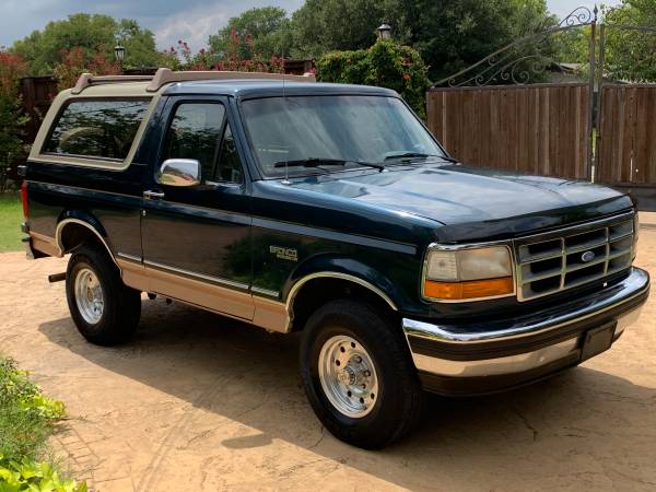 1994 Ford Bronco Eddie Bauer edition 5 8 V8 Leather for sale in irving, TX – photo 12