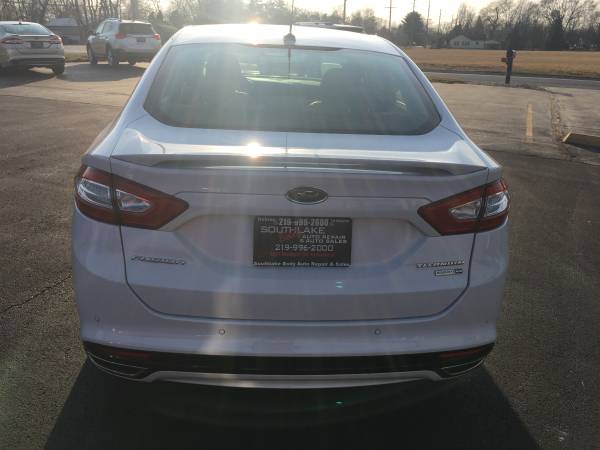 2014 FORD FUSION TITANIUM AWD - - by dealer - vehicle for sale in Hebron, IL – photo 4