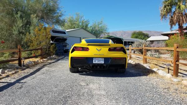 2016 Corvette Yellow Auto 9000miles for sale in Borrego Springs, CA – photo 4