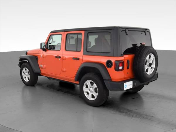2020 Jeep Wrangler Unlimited Sport S Sport Utility 4D suv Orange - -... for sale in New Haven, CT – photo 7