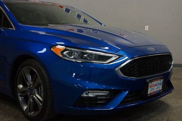 2017 Ford Fusion, Sport Sedan 4D - BLUE for sale in Bartonville, IL – photo 5