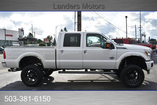 2013 FORD F250 PLATINUM 6.7L POWERSTROKE DIESEL LIFTED 37s LOADED for sale in Gresham, OR – photo 7