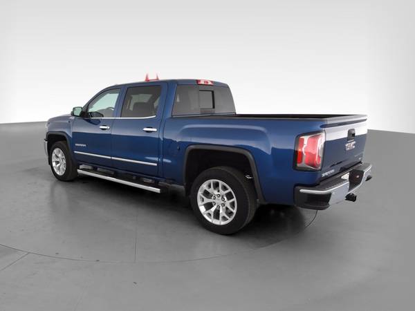 2017 GMC Sierra 1500 Crew Cab SLT Pickup 4D 5 3/4 ft pickup Blue - -... for sale in Madison, WI – photo 7