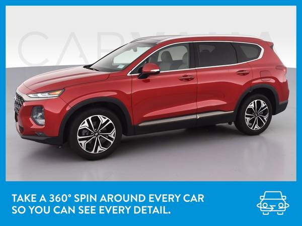 2020 Hyundai Santa Fe 2 0T Limited Sport Utility 4D suv Red for sale in Fort Worth, TX – photo 3