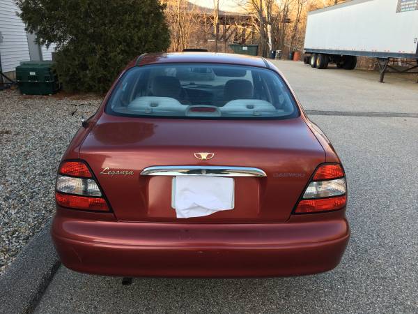 2001 Daewoo Leganza 63,000 Original Miles - cars & trucks - by owner... for sale in Gorham, NH – photo 4