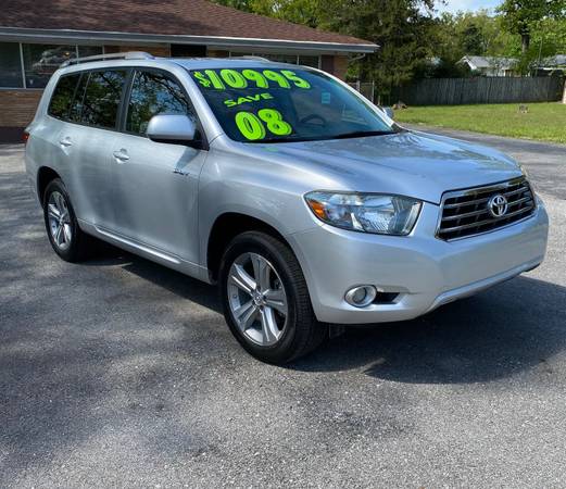 2008 Toyota Highlander Sport w/third row seat - - by for sale in Chattanooga, TN – photo 4