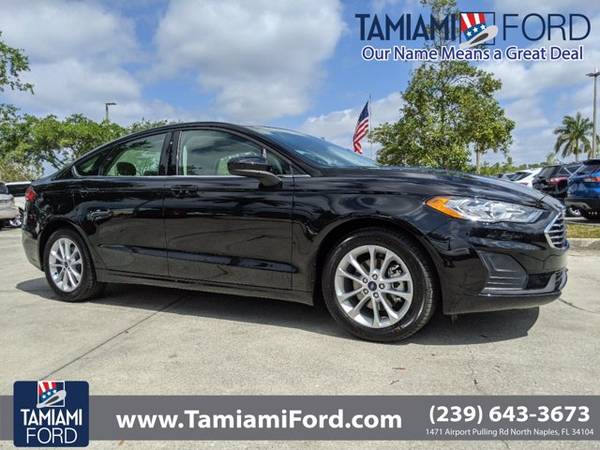 2020 Ford Fusion Agate Black Metallic Great Price WHAT A DEAL for sale in Naples, FL
