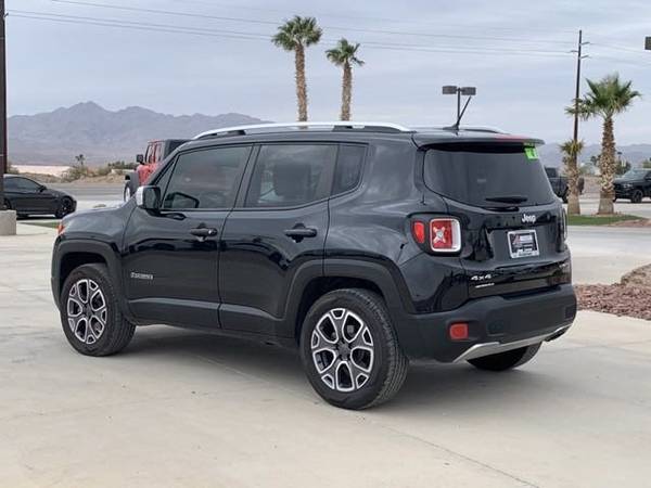 2015 Jeep Renegade 4WD 4dr Limited Black - - by for sale in Lake Havasu City, AZ – photo 3