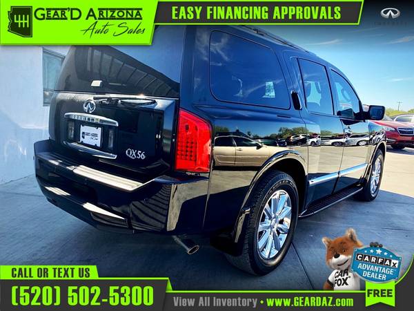 2010 Infiniti QX56 for $11,995 or $185 per month! - cars & trucks -... for sale in Tucson, AZ – photo 8