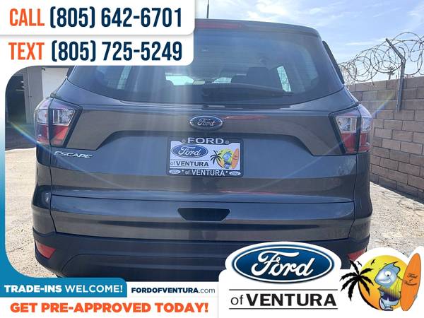 300/mo - 2017 Ford Escape S - - by dealer - vehicle for sale in Ventura, CA – photo 9