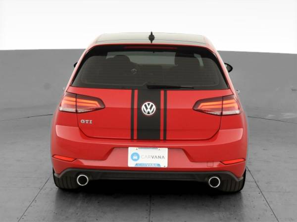 2018 VW Volkswagen Golf GTI SE Hatchback Sedan 4D sedan Red -... for sale in Arlington, District Of Columbia – photo 9