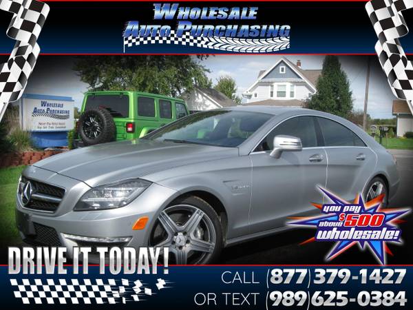 2012 Mercedes-Benz CLS-Class 4dr Sdn CLS 63 AMG RWD for sale in Frankenmuth, MI