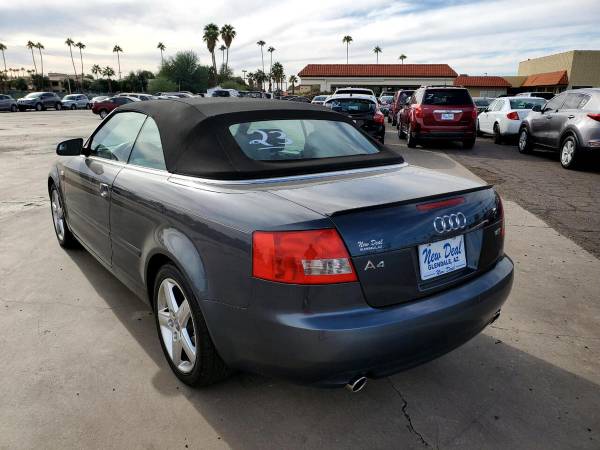 2004 Audi A4 1.8T Cabriolet FREE CARFAX ON EVERY VEHICLE - cars &... for sale in Glendale, AZ – photo 3