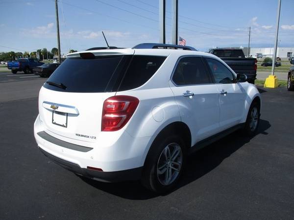 2016 Chevy Chevrolet Equinox LTZ suv White - - by for sale in Goldsboro, NC – photo 7