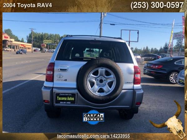 2004 Toyota RAV4 Base AWD 4dr SUV - - by dealer for sale in Tacoma, WA – photo 4