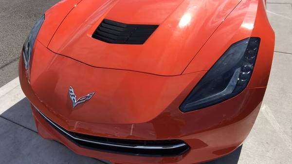 2019 Chevy Chevrolet Corvette 1LT Convertible Orange for sale in Reno, NV – photo 11