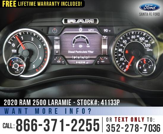 2020 Ram 2500 Laramie Camera - Leather Seats - Touchscreen for sale in Alachua, GA – photo 16