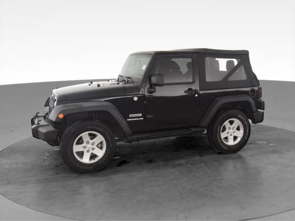 2014 Jeep Wrangler Sport S Sport Utility 2D suv Black - FINANCE... for sale in Arlington, District Of Columbia – photo 4