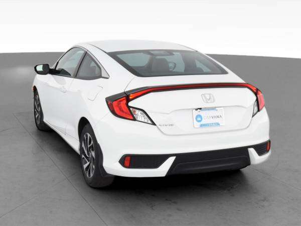 2017 Honda Civic LX Coupe 2D coupe White - FINANCE ONLINE - cars &... for sale in Battle Creek, MI – photo 8