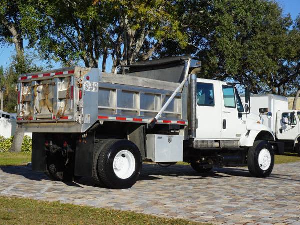2007 International 7400 Dt466 Dump Truck White for sale in Bradenton, FL – photo 6