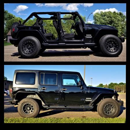 2012 Jeep Wrangler Unlimited, 4dr, AUTO, Freedom Top, Upgraded & CLEAN for sale in Saint Paul, MN – photo 7