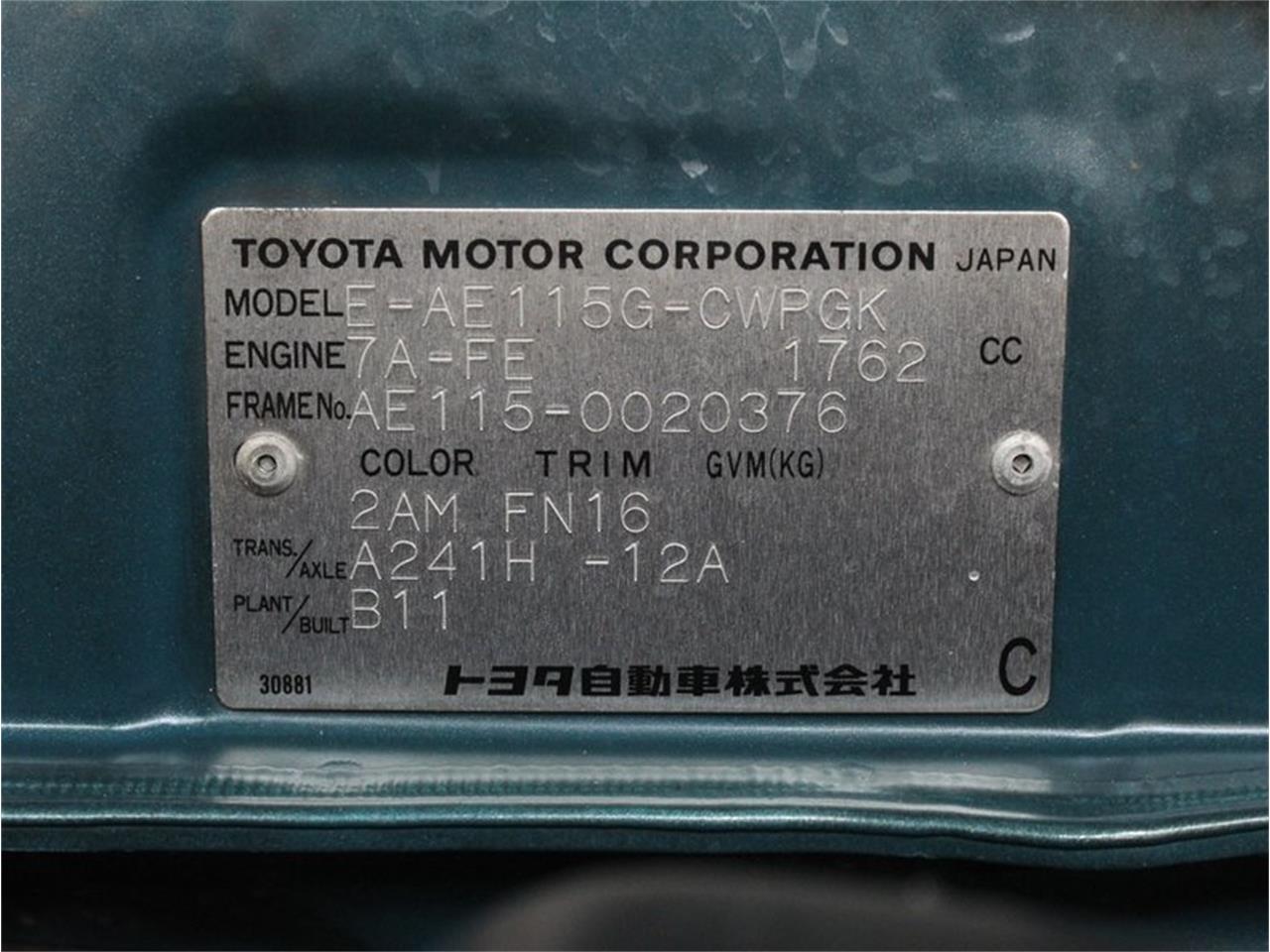 1996 Toyota Sprinter for sale in Christiansburg, VA – photo 52