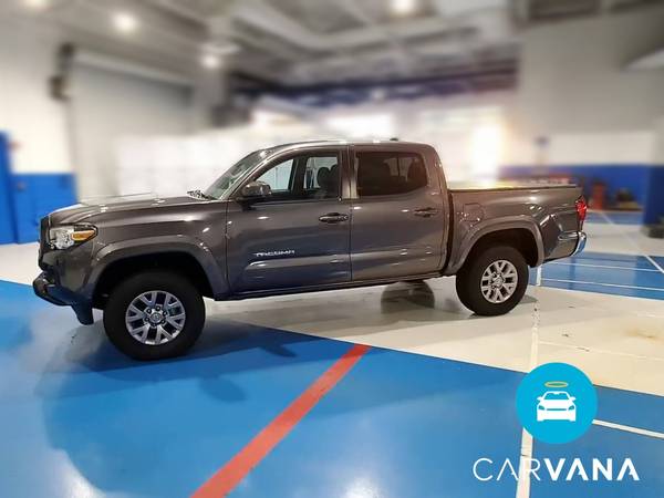 2018 Toyota Tacoma Double Cab SR5 Pickup 4D 5 ft pickup Gray -... for sale in Fort Myers, FL – photo 4