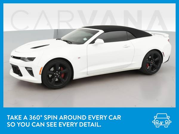 2017 Chevy Chevrolet Camaro SS Convertible 2D Convertible White for sale in Roanoke, VA – photo 3