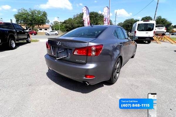 2012 Lexus IS 250 RWD - Call/Text - - by dealer for sale in Kissimmee, FL – photo 8