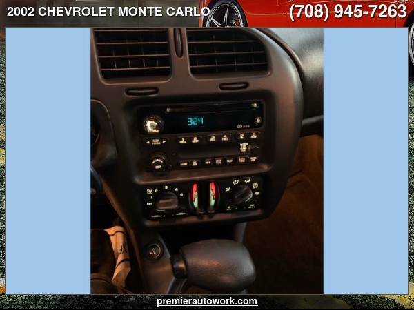 2002 CHEVROLET MONTE CARLO LS - cars & trucks - by dealer - vehicle... for sale in Alsip, IL – photo 19