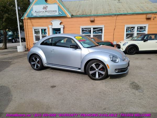 2012 VW BEETLE , SILVER, TURBO, NICE WHEELS, LAUNCH EDITION! - cars... for sale in Santa Cruz, CA – photo 2