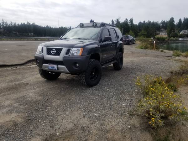 LIFTED 5" Xterra offroad 53k miles 6 speed manual locking 4WD SUV 2010 for sale in Federal Way, WA – photo 2