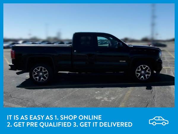 2018 GMC Sierra 1500 Double Cab SLT Pickup 4D 6 1/2 ft pickup Black for sale in Champaign, IL – photo 10