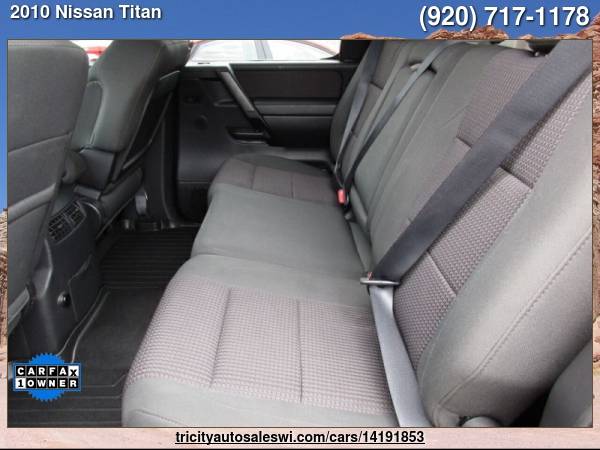 2010 NISSAN TITAN SE 4X4 4DR CREW CAB SWB PICKUP Family owned since for sale in MENASHA, WI – photo 19