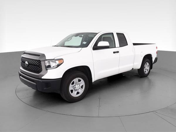 2019 Toyota Tundra Double Cab SR Pickup 4D 6 1/2 ft pickup White for sale in Peoria, IL – photo 3