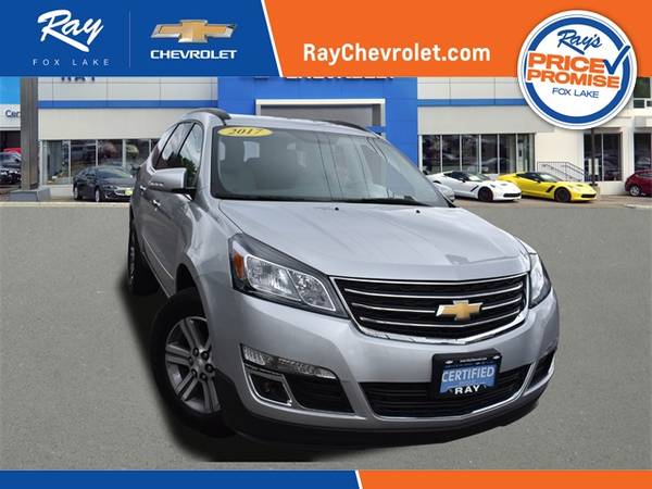 ✔️2017 Chevrolet Traverse 2LT FWD Certified Bad Credit Ok EMPLOYEE... for sale in Fox_Lake, IL – photo 2