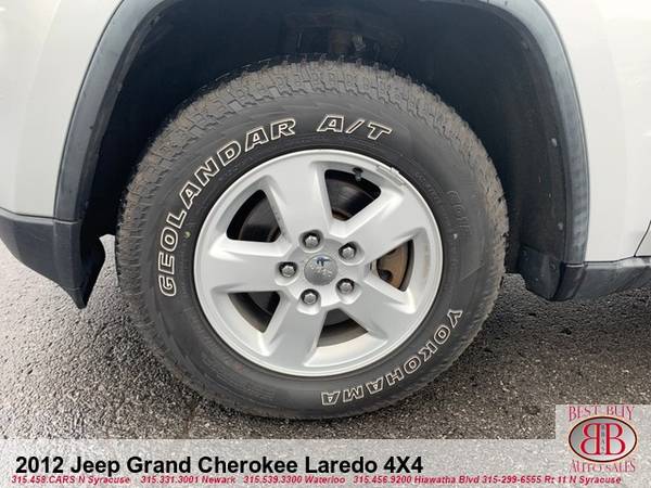 2012 JEEP GRAND CHEROKEE LAREDO 4X4! EASY APPROVAL! WE DO FINANCING!!! for sale in N SYRACUSE, NY – photo 9