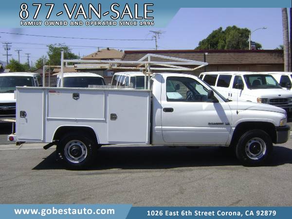 Dodge Ram 2500 Utility Truck Ladder Rack 1 Owner Government Service... for sale in Corona, CA