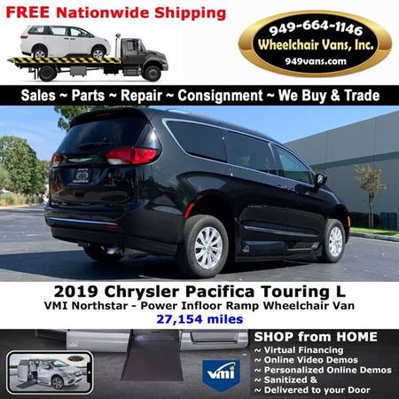 2019 Chrysler Pacifica Touring L Wheelchair Van VMI Northstar - Pow... for sale in LAGUNA HILLS, OR – photo 6