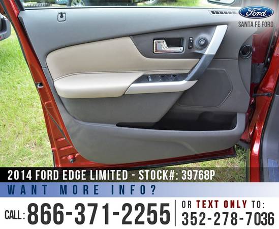 *** 2014 FORD EDGE LIMITED SUV *** Cruise - Leather Seats - SYNC for sale in Alachua, FL – photo 12