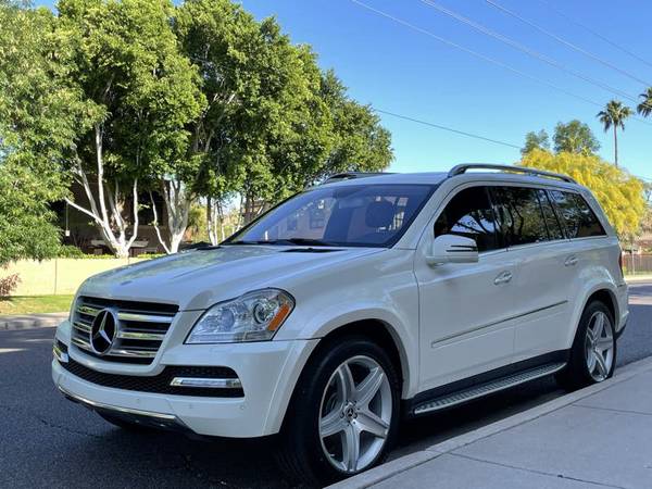 2012 Mercedes-Benz GL 550 SUV suv Arctic White - - by for sale in Phoenix, AZ – photo 8
