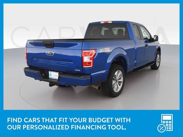 2018 Ford F150 Super Cab Lariat Pickup 4D 6 1/2 ft pickup Blue for sale in Sheboygan, WI – photo 8