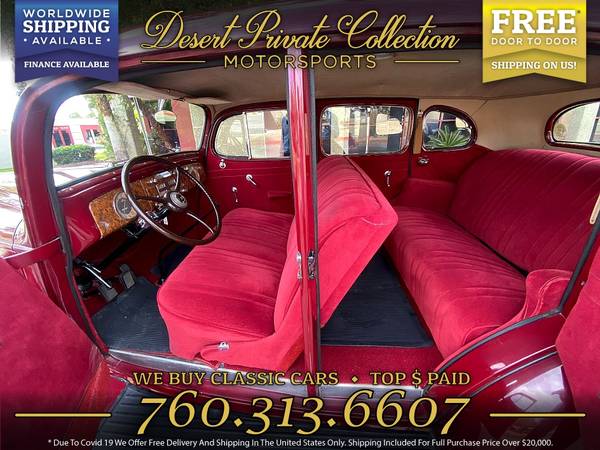 This 1937 Packard 115C 4 Door Sedan is PRICED TO SELL! - cars & for sale in Palm Desert , CA – photo 7