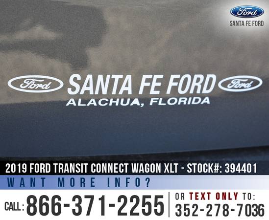 2019 FORD TRANSIT CONNECT WAGON XLT *** SiriusXM, SYNC, GPS *** for sale in Alachua, FL – photo 23