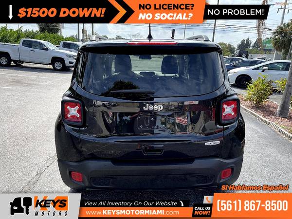 325/mo - 2018 Jeep Renegade Latitude - - by dealer for sale in West Palm Beach, FL – photo 6