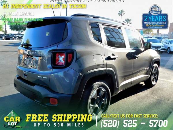 383/mo - 2018 Jeep Renegade Sport - - by dealer for sale in Tucson, AZ – photo 11