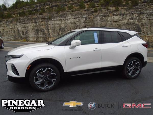 2020 Chevy Chevrolet Blazer RS suv White - - by dealer for sale in Branson, MO – photo 2
